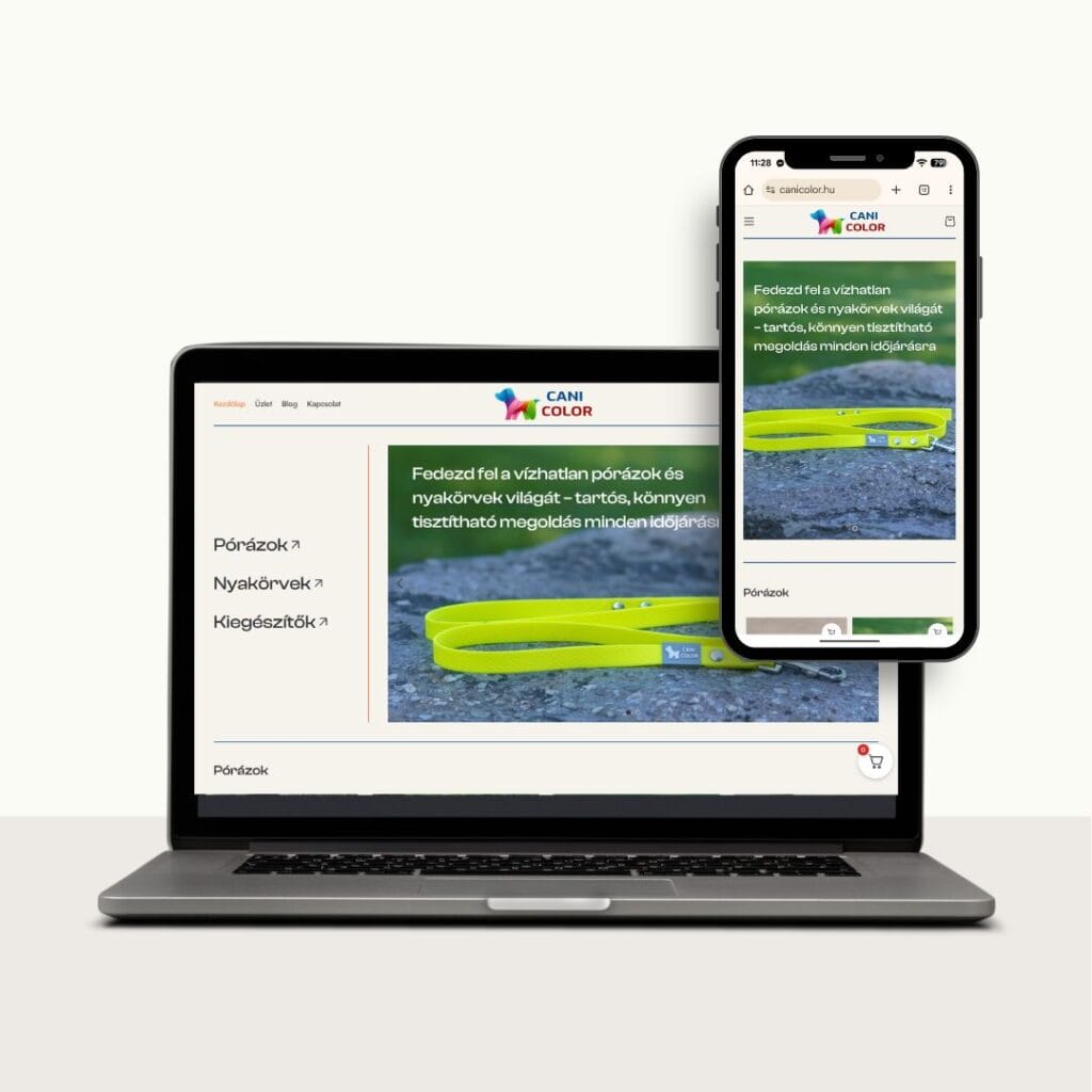 Canicolor.hu – WordPress webáruház kutyás gazdiknak