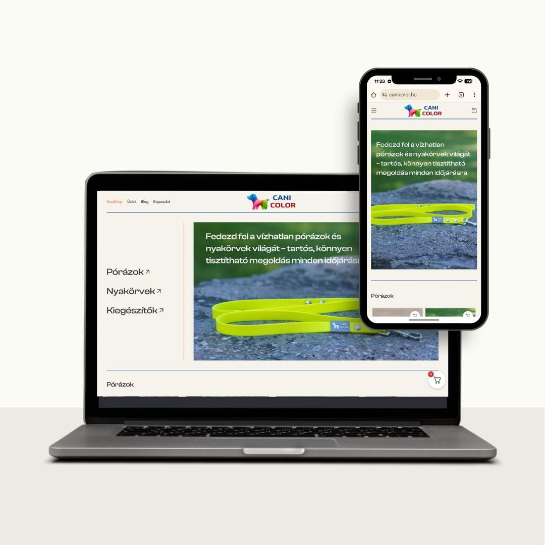 Canicolor.hu – WordPress webáruház kutyás gazdiknak
