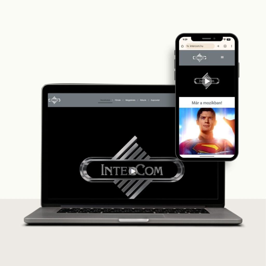 intercom.hu – Filmes élmény újratöltve, modern webes megoldásokkal